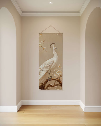 Peacock Chinoiserie Tapestry
