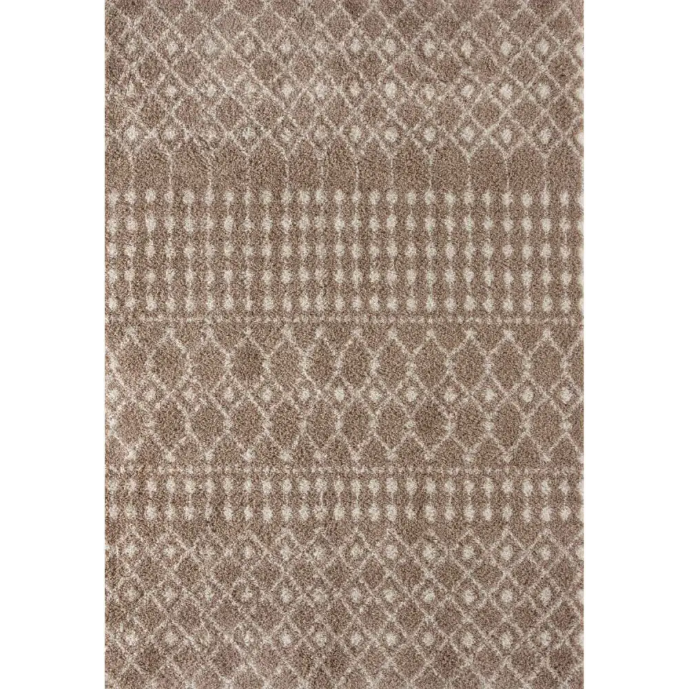 Moroccan Beige Shaggy Rug | 1020 - 60X110 cm - Rugs