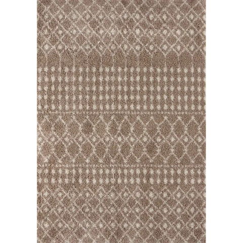Moroccan Beige Shaggy Rug | 1020 - 60X110 cm - Rugs