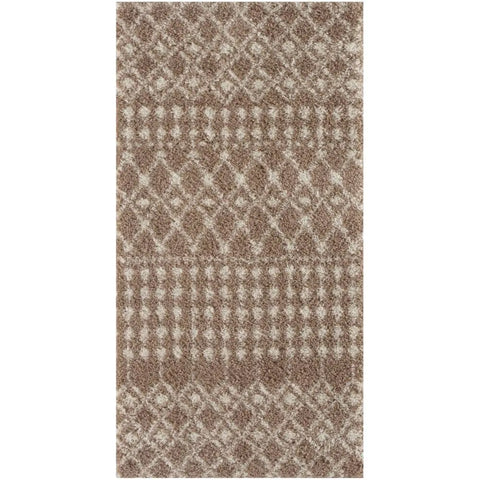 Moroccan Beige Shaggy Rug | 1020 - 80X150 cm - Rugs