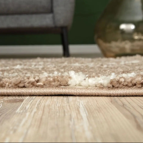 Moroccan Beige Shaggy Rug | 720 - Rugs