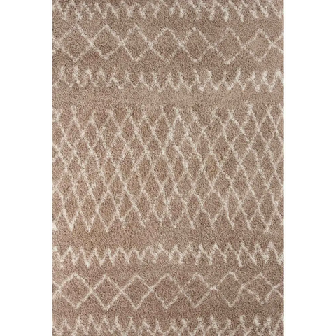 Moroccan Beige Shaggy Rug | 920 - 60X110 cm - Rugs