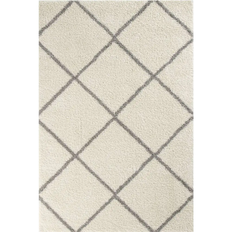 Moroccan Ivory Shaggy Rug | 500 - 60X110 cm - Rugs