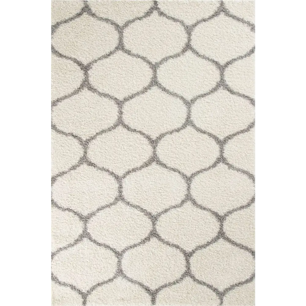 Moroccan Ivory Shaggy Rug | 600 - 60X110 cm - Rugs