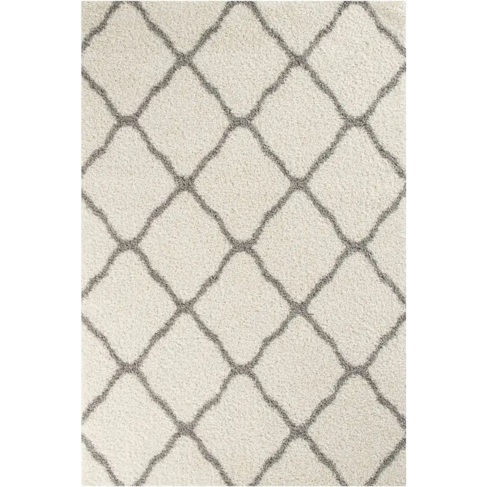 Moroccan Ivory Shaggy Rug | 700 - 60X110 cm - Rugs