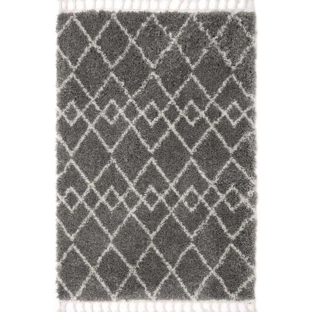 Moroccan Style Rug – Multiple Colours - 80X150 cm / Grey - Rugs