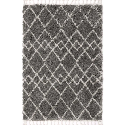 Moroccan Style Rug – Multiple Colours - 80X150 cm / Grey - Rugs