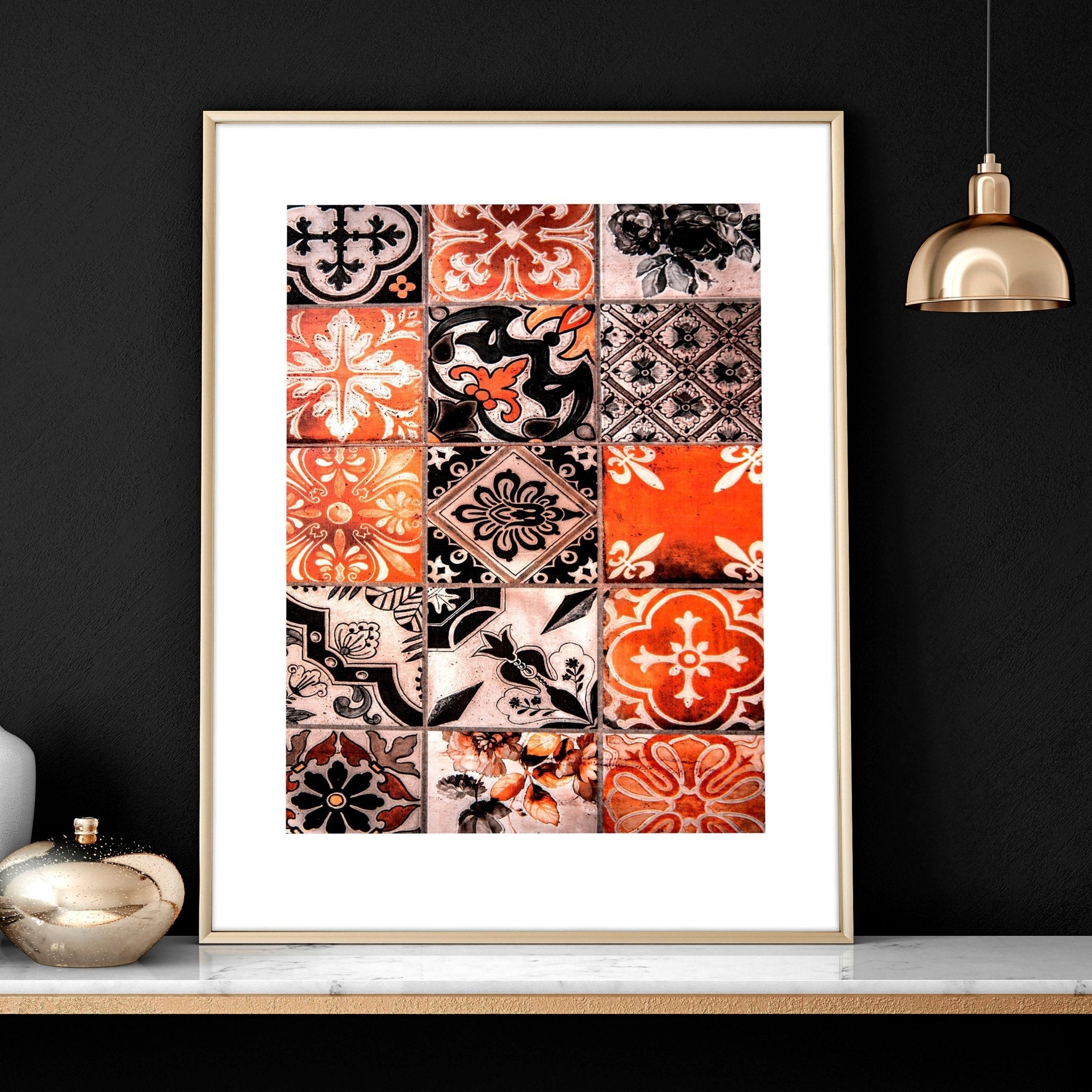 Morocco prints | Set of 3 living room wall art