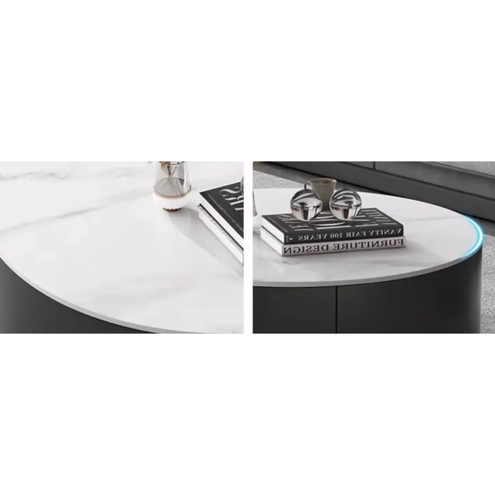 Mosaic Round Nesting Coffee Table Set With Seat Pad｜ DC Concept