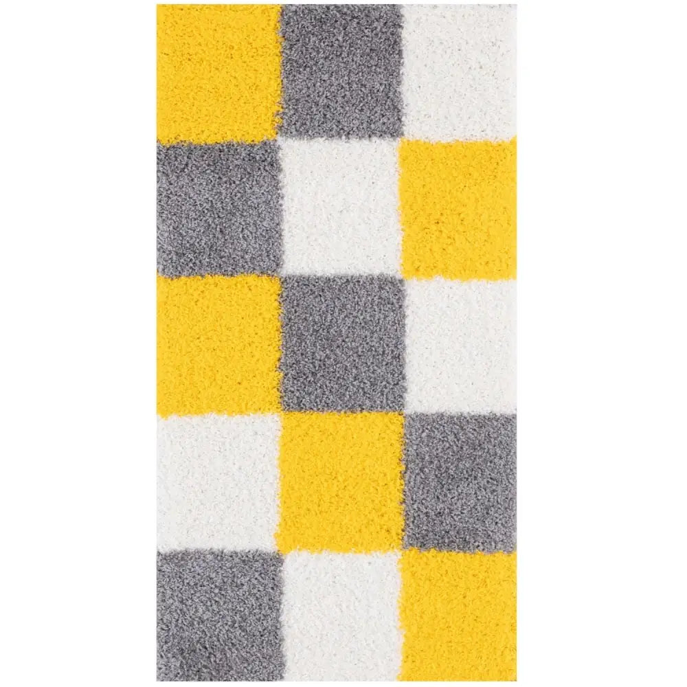 Myshaggy Geometric Yellow Rug - Rugs