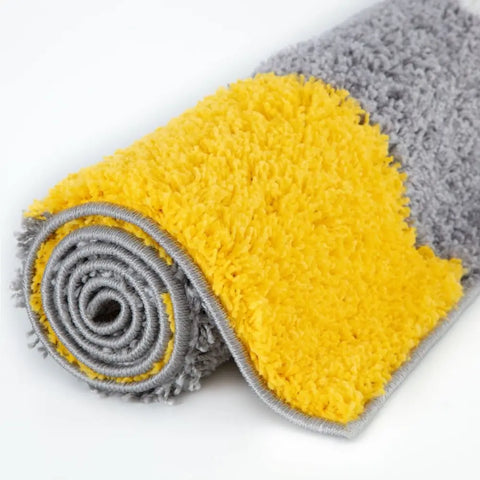 Myshaggy Geometric Yellow Rug - Rugs