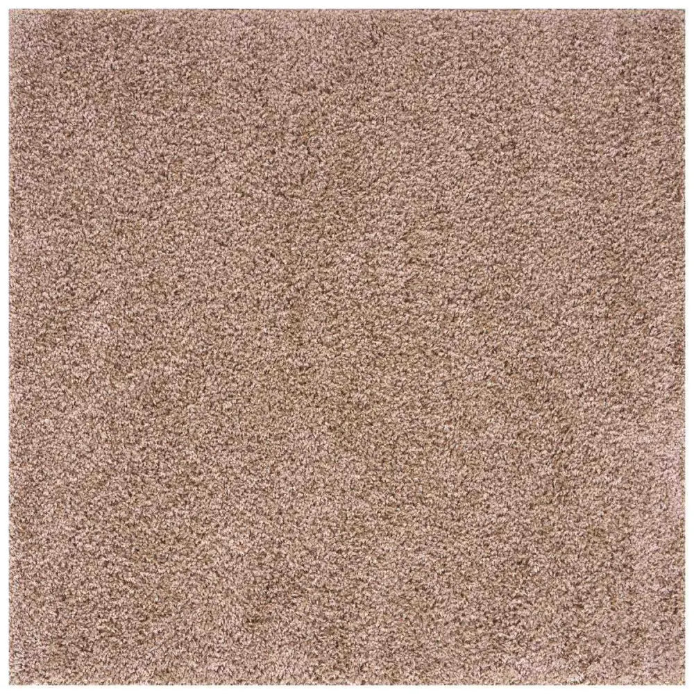 Myshaggy Solid Beige Rug - 120X120 cm - Rugs