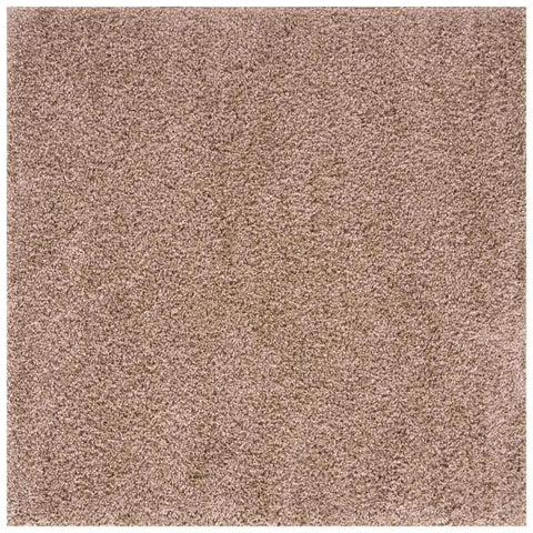 Myshaggy Solid Beige Rug - 120X120 cm - Rugs