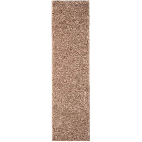 Myshaggy Solid Beige Rug - 80X300 cm - Rugs