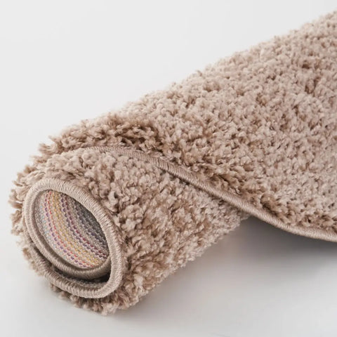 Myshaggy Solid Beige Rug - Rugs