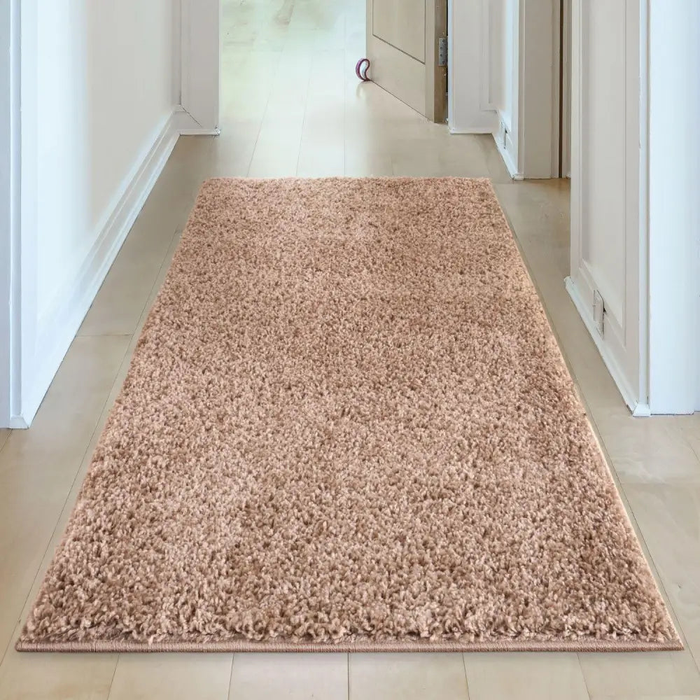 Myshaggy Solid Beige Rug - Rugs