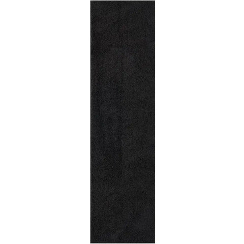 Myshaggy Solid Black Rug - 80X300 cm - Rugs