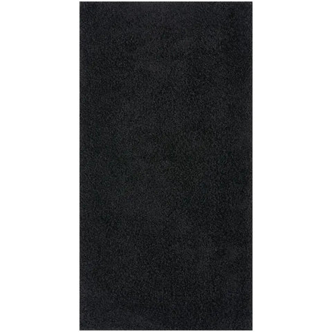 Myshaggy Solid Black Rug - Rugs