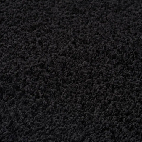 Myshaggy Solid Black Rug - Rugs