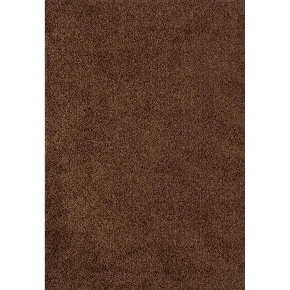Myshaggy Solid Brown Rug - 60X110 cm - Rugs