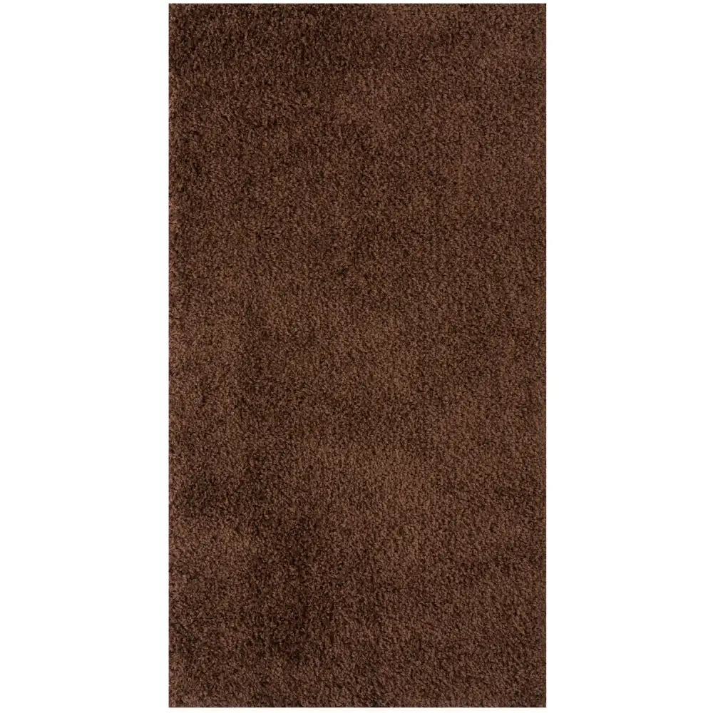 Myshaggy Solid Brown Rug - Rugs