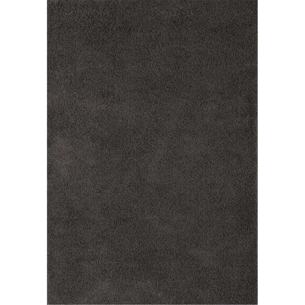 Myshaggy Solid Dark Grey Rug - Rugs
