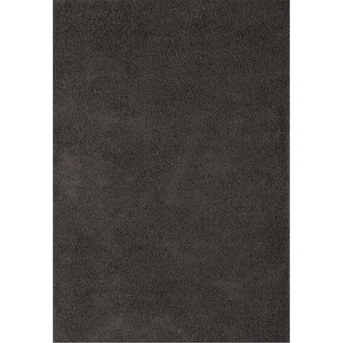 Myshaggy Solid Dark Grey Rug - Rugs
