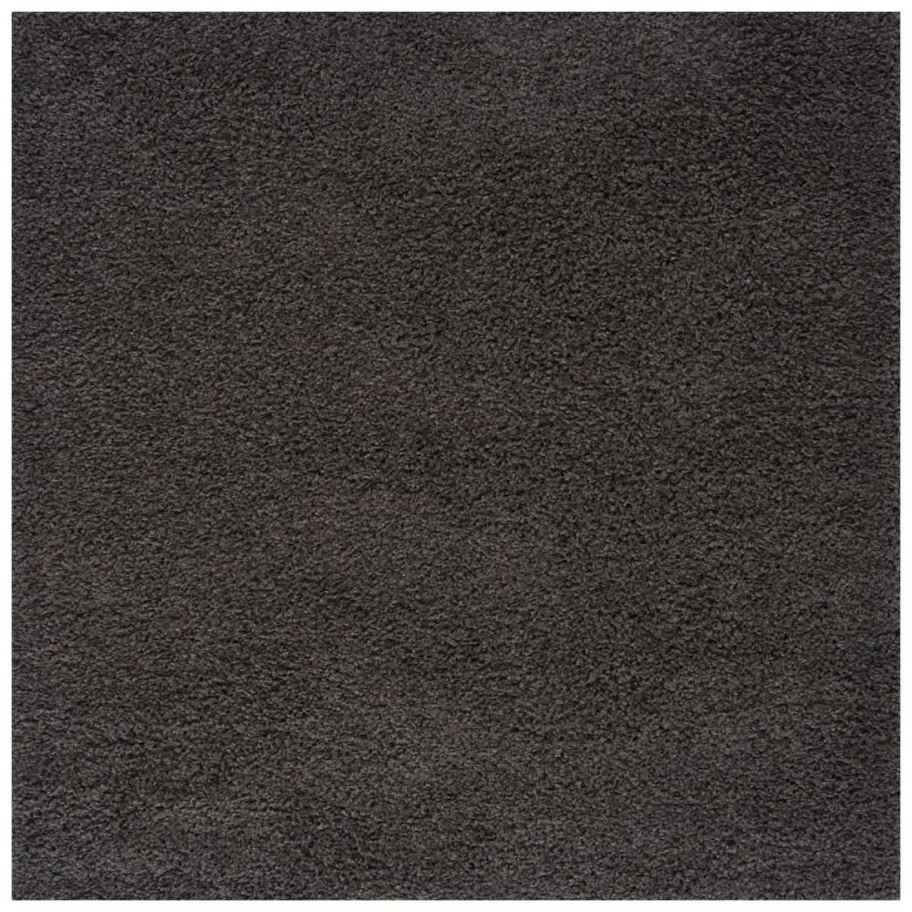 Myshaggy Solid Dark Grey Rug - Rugs
