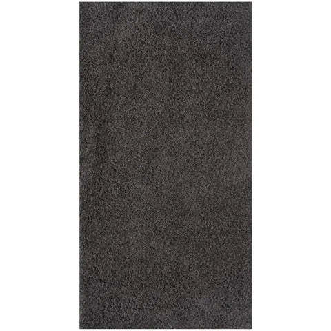 Myshaggy Solid Dark Grey Rug - Rugs