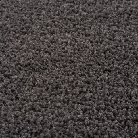 Myshaggy Solid Dark Grey Rug - Rugs
