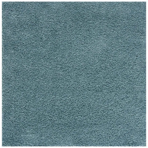 Myshaggy Solid Duck Egg Blue Rug - 120X120 cm - Rugs