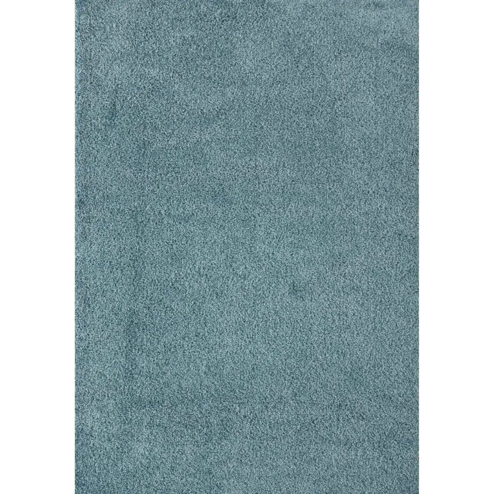 Myshaggy Solid Duck Egg Blue Rug - 60X110 cm - Rugs