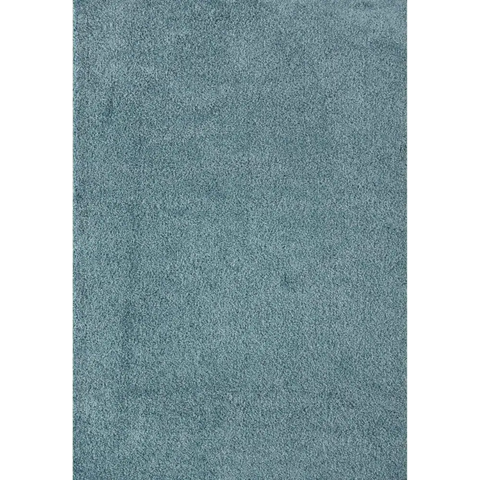 Myshaggy Solid Duck Egg Blue Rug - 60X110 cm - Rugs