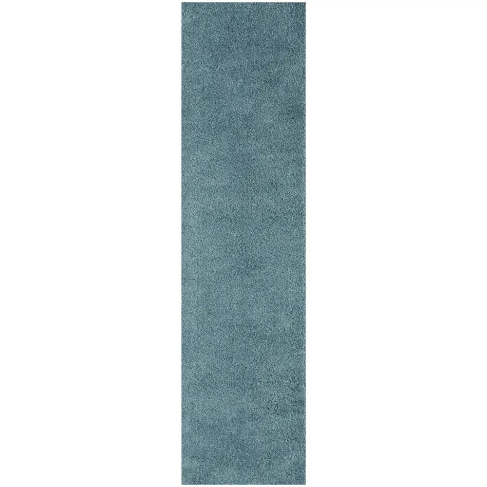 Myshaggy Solid Duck Egg Blue Rug - 80X300 cm - Rugs