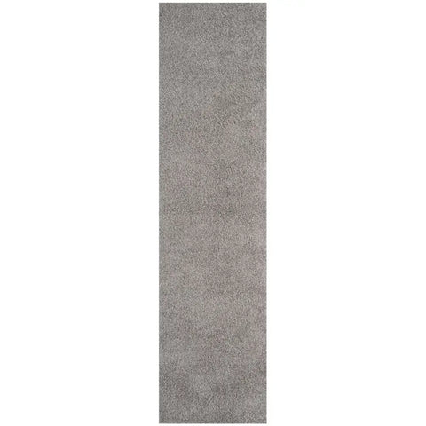 Myshaggy Solid Grey Rug - 80X300 cm - Rugs