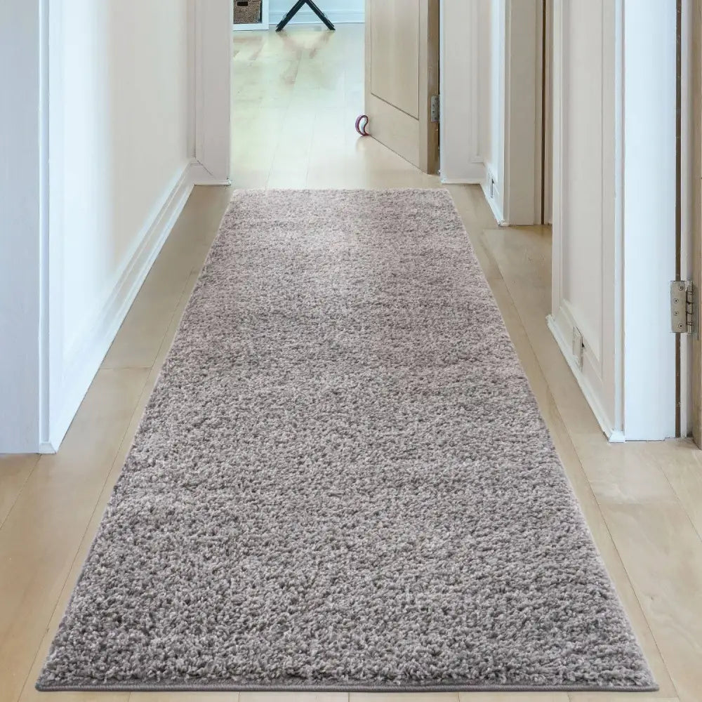 Myshaggy Solid Grey Rug - Rugs
