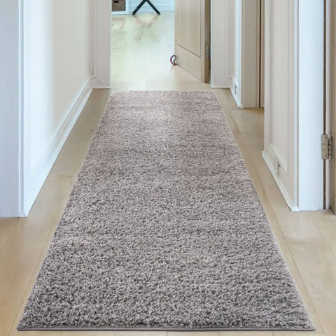 Myshaggy Solid Grey Rug - Rugs