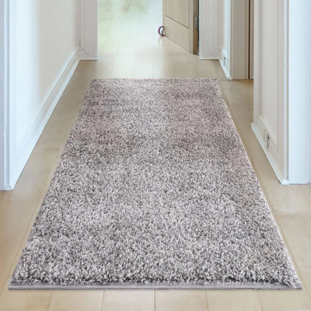 Myshaggy Solid Grey Rug - Rugs