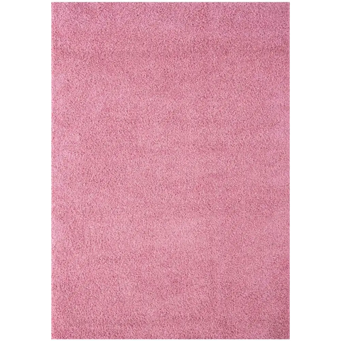 Myshaggy Solid Pink Rug - 60X110 cm - Rugs