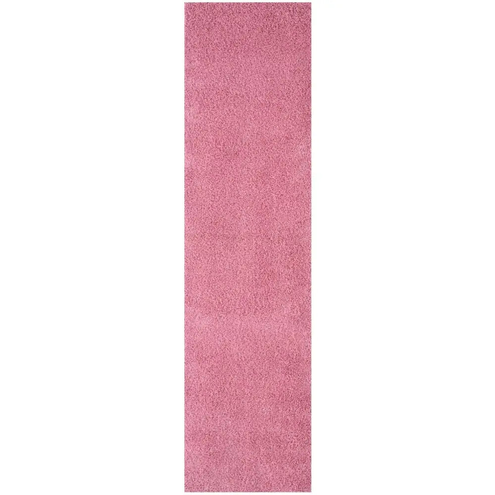Myshaggy Solid Pink Rug - 80X300 cm - Rugs