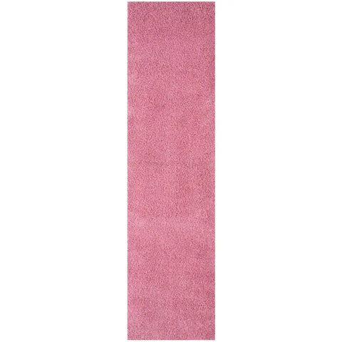 Myshaggy Solid Pink Rug - 80X300 cm - Rugs
