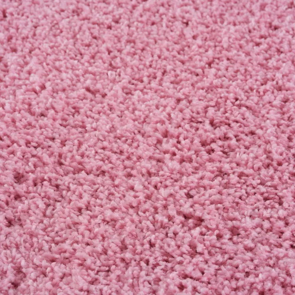 Myshaggy Solid Pink Rug - Rugs