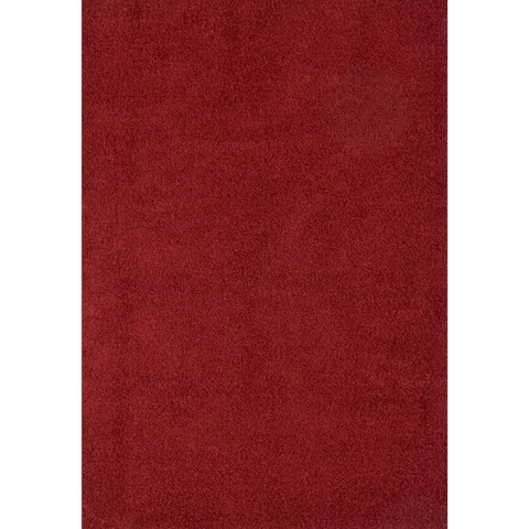 Myshaggy Solid Red Rug - 60X110 cm - Rugs