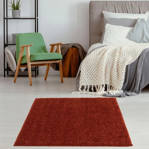 Myshaggy Solid Terra Rug - Rugs