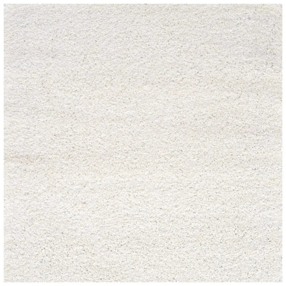Myshaggy Solid White Rug - 120X120 cm - Rugs
