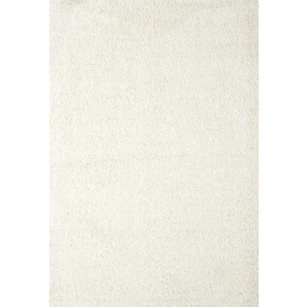 Myshaggy Solid White Rug - 60X110 cm - Rugs