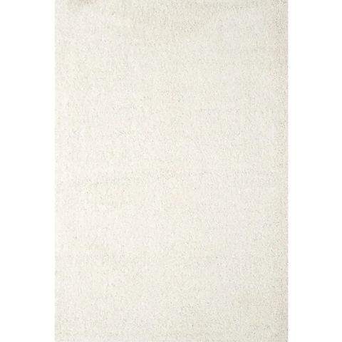 Myshaggy Solid White Rug - 60X110 cm - Rugs