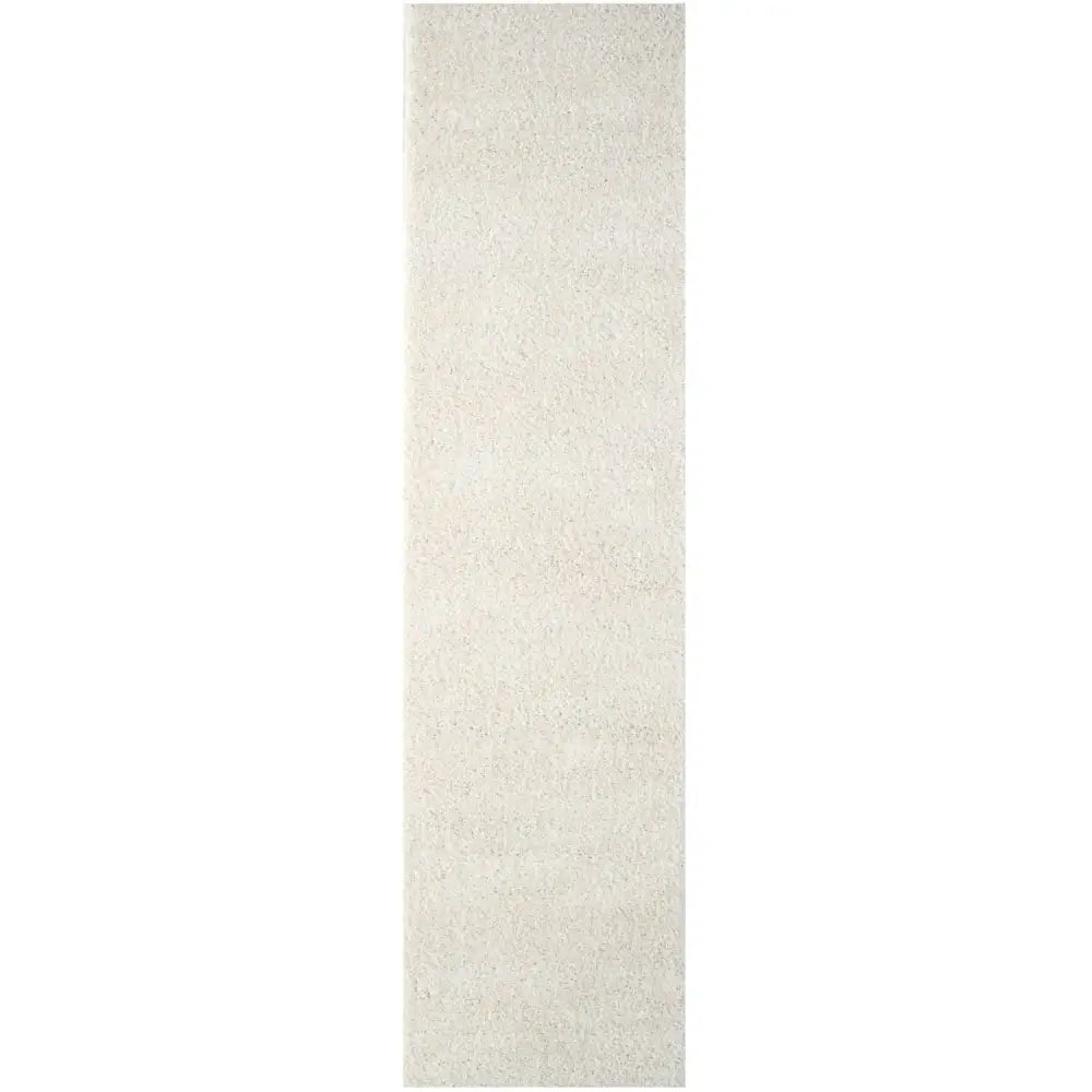 Myshaggy Solid White Rug - 80X300 cm - Rugs