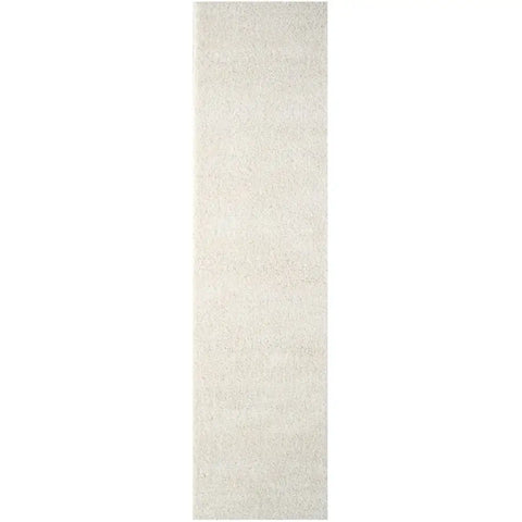 Myshaggy Solid White Rug - 80X300 cm - Rugs