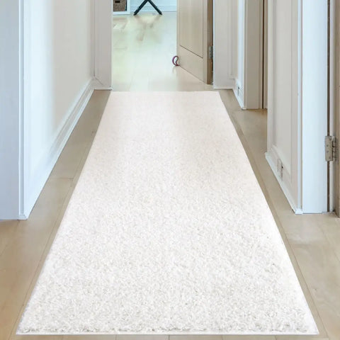 Myshaggy Solid White Rug - Rugs